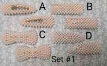 Load image into Gallery viewer, Pearl Snap Hair Clips
