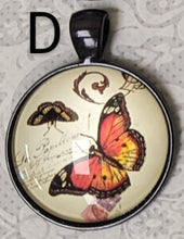 Load image into Gallery viewer, Butterfly Pendant Necklace (Black)
