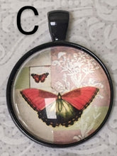 Load image into Gallery viewer, Butterfly Pendant Necklace (Black)
