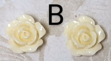 Load image into Gallery viewer, Miniature Rose Stud Earrings
