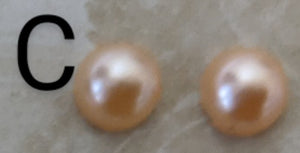 Mini Faux Pearl Stud Earrings