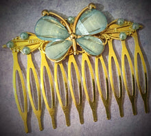 Load image into Gallery viewer, Ornate Butterfly Hair Combs
