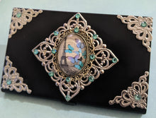 Load image into Gallery viewer, Bejeweled Butterfly Business Card Case
